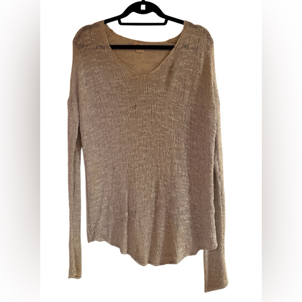 Helmut Lang Gray Knit Sweater